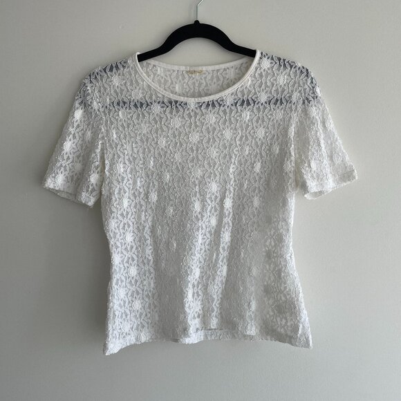 vintage lace tshirt - Picture 1 of 3